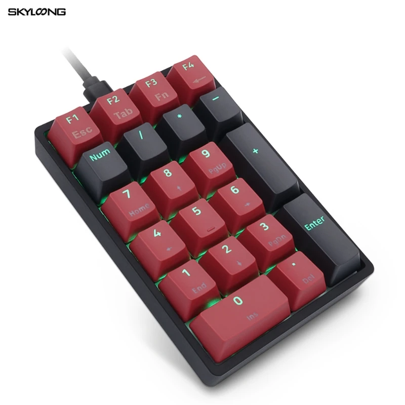 SK21 광 스위치 기계식 키보드 RGB 백라이트 유형 핫 스왑 가능 PBT