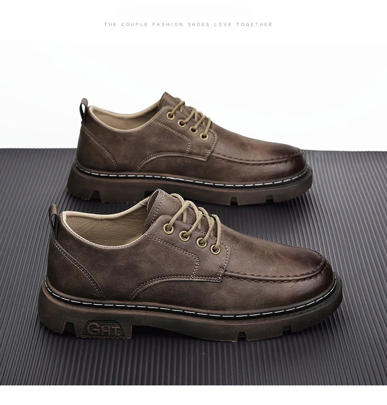 2024 nuovi uomini in pelle, stile vintage, abiti da lavoro lucidati, business formale, casual, giovani, scarpe da tavola per uomo_voghion.com