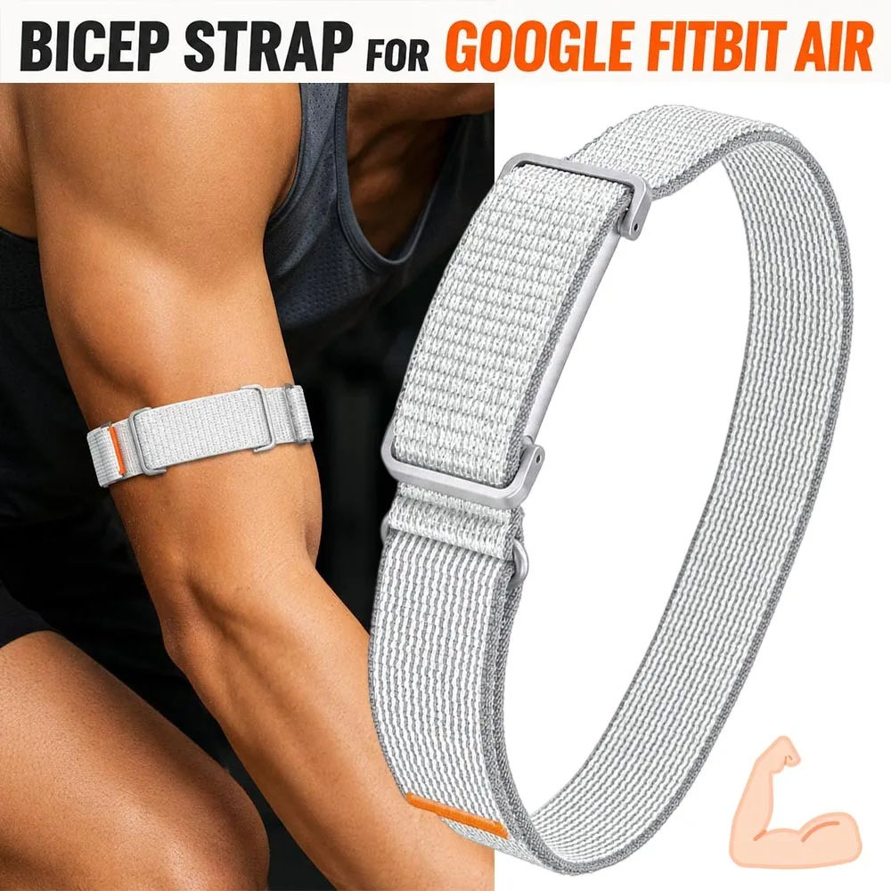 Nylon Weave Bicep Armband for Fitness Tracker Replacement Bands