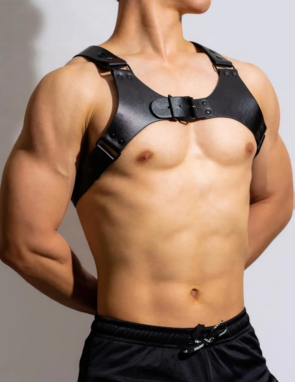 Men's Leather Body Harness Belts Straps Fetish Rave Costumes Gay Sex  Clothing Punk Gothic Fashion Chest Shoulder Harness Tops - AliExpress