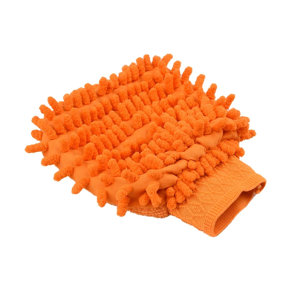Large Microfiber Car Wash Mitt Waterproof Chenille Gloves Thick Car Cleaning Mitt Wax Detailing Auto Care Double-faced Glove car cleaning gloves,microfiber car mitt,microfiber cleaning gloves,microfiber washing gloves,microfiber gloves