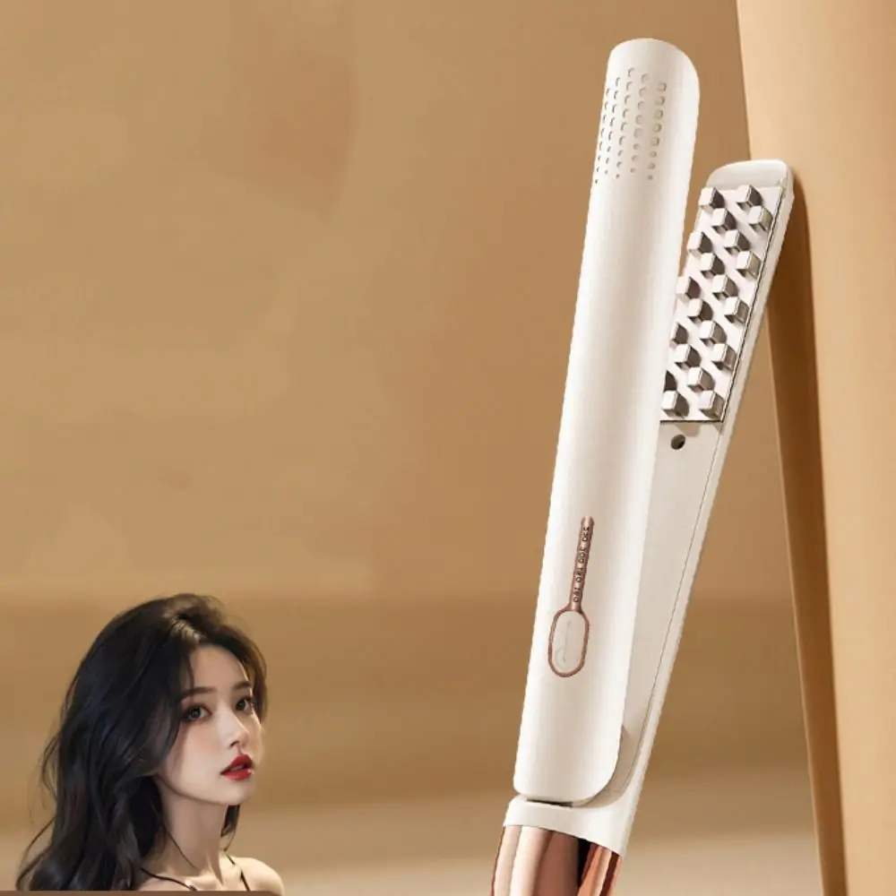 Corn Hair Quick Heating Hair Straightener Clip-In Design Negative Ion Flat Iron Professional Styling Tool Salon