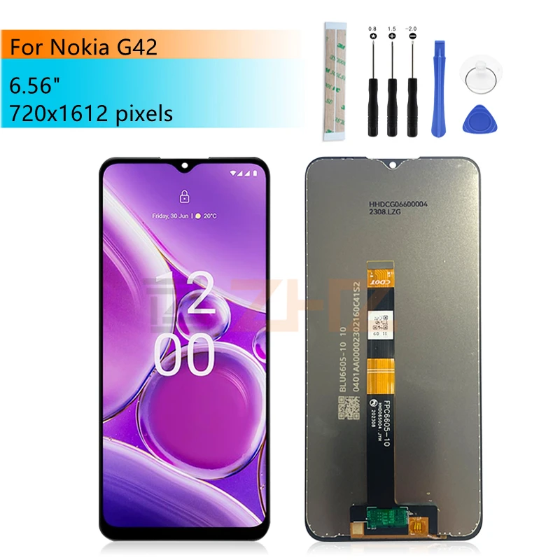 Per Nokia G42 Display Lcd Touch Screen Digitizer Assembly Per Nokia G42 Display Parti Di Riparazione Di Ricambio 6.56"