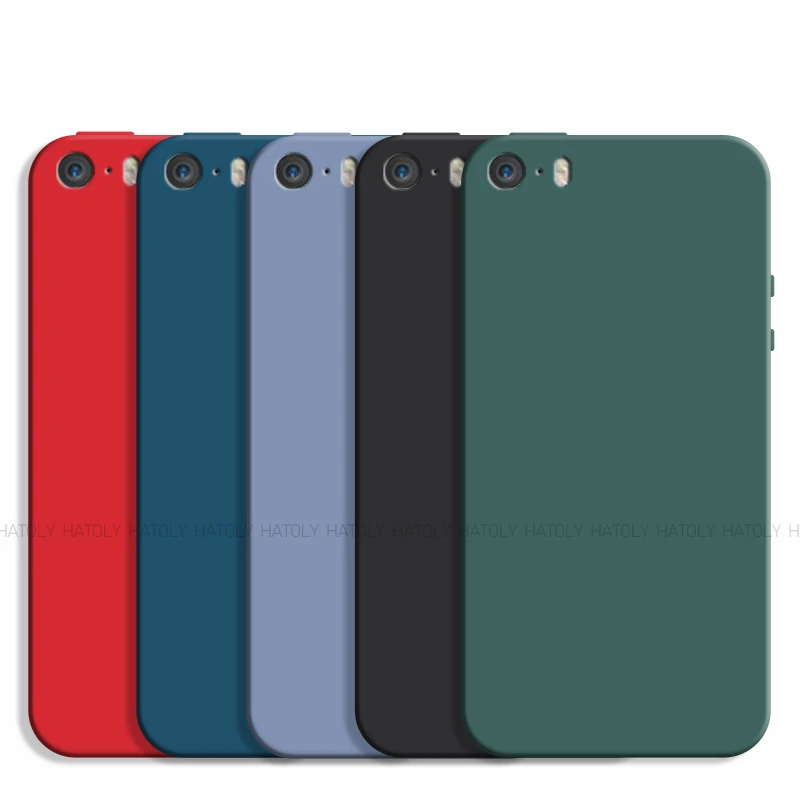 Original Shockproof Liquid Silicone Protective Phone Back Cover