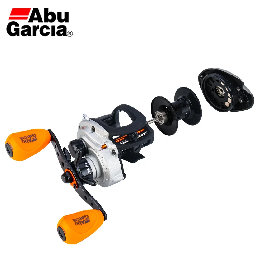 Abu Garcia MAX4 STX Long Casting Fishing Reel Saltwater Baitcasting Reel  Sea Fishing Tackle 5+1BB 6.4:1 Max Drag 6.8kg Fake Bait - AliExpress