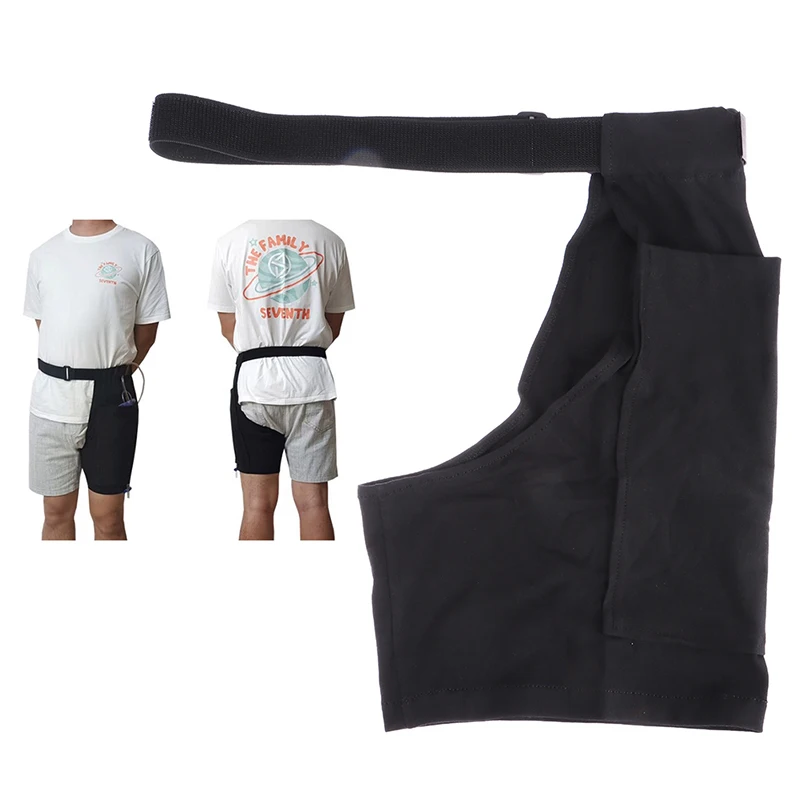 1PC Ostomy Bag Cover Water Resistant Adjustable Portable Washable Home Cover Pouches Urine Leg Bag Cover