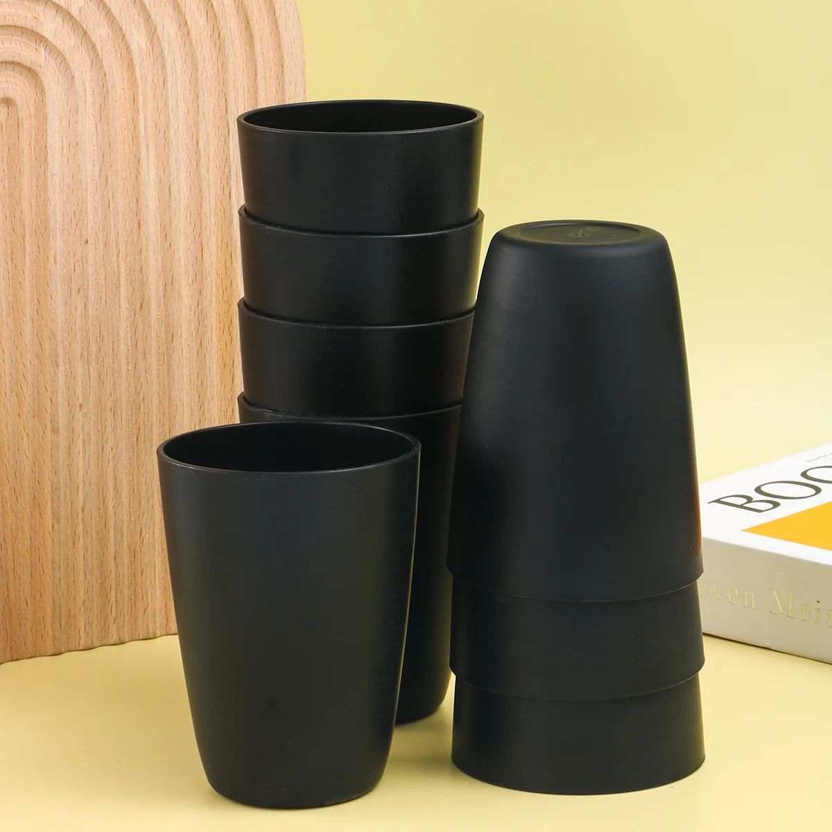 2/4/6/8pcs Plastic Reusable Cup for Home Kitchen Picnic Camping Water Drink coffee cup,tumbler cup,espresso cup,beer stainless steel cup