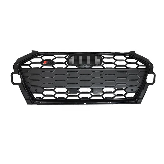 

Auto modified spare parts Grille For audi A4 upgrade S4 2020-2021 front grille mesh design ABS material