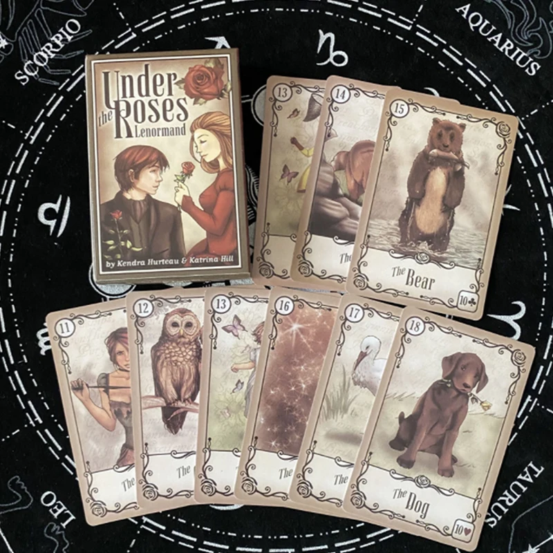 

Детская настольная игра «под розами» Lenormand