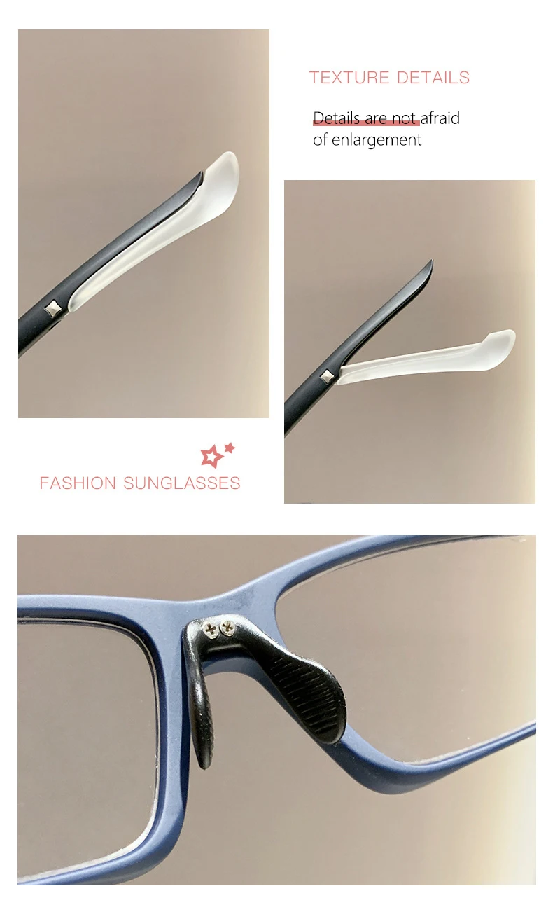 Tr90 Sport Style Photochrome Anti-Blaulicht Outdoor-Sport Anti-Ablenkungs-Myopiebrille 81278 – Detail 3