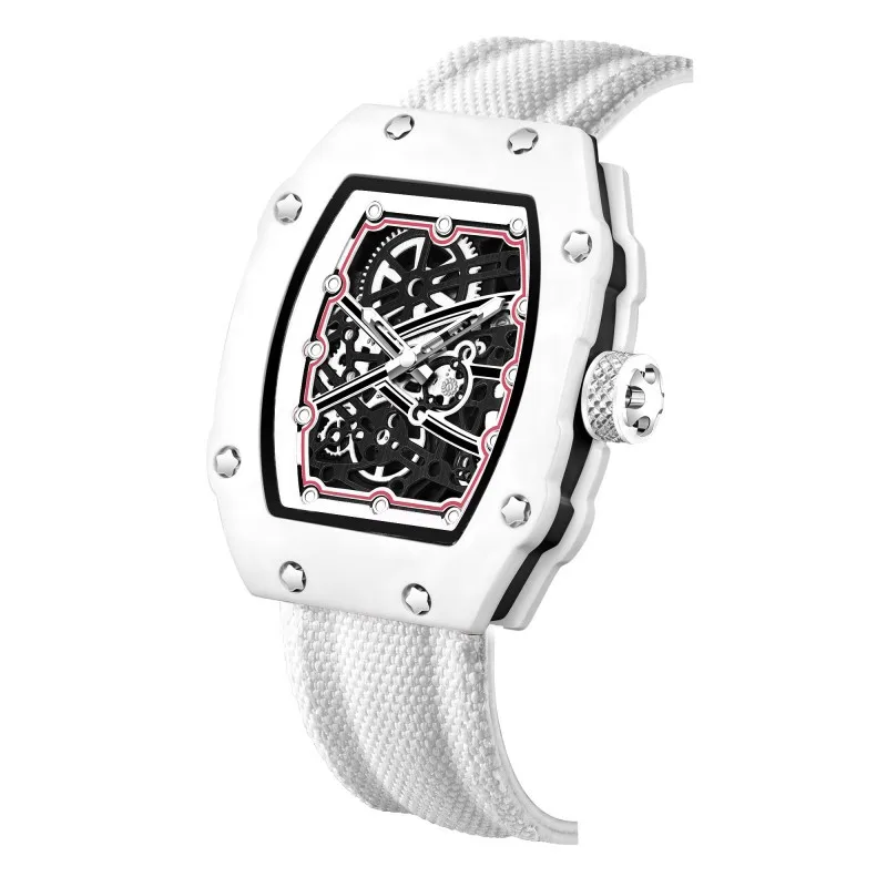 New Ultra-Thin Barrel-Shaped Quartz Fashion Men’s Watch Stylish Timepiece for Me