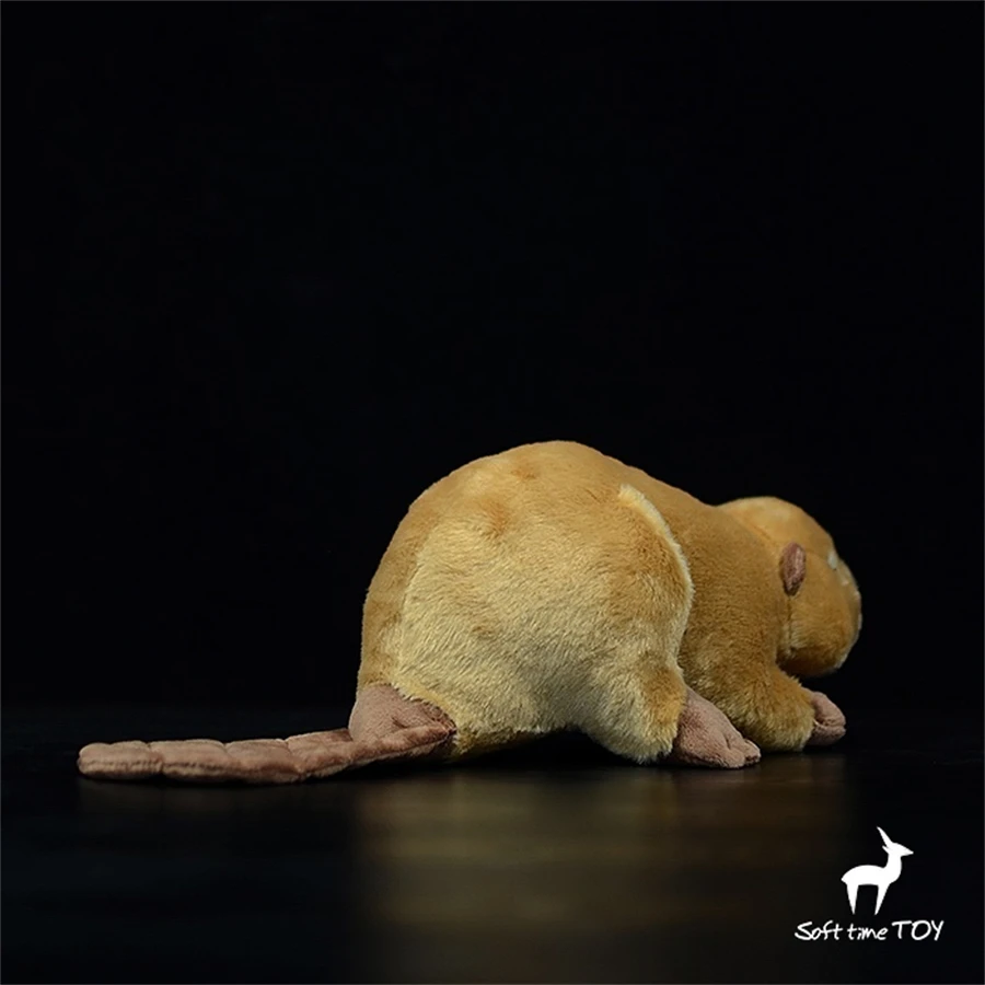 Beaver High Fidelity Anime Cute Otter Plushie Lutra Plush Toys Lifelike Animals Simulation Stuffed Doll Kawai Toy Gifts For Kids 3