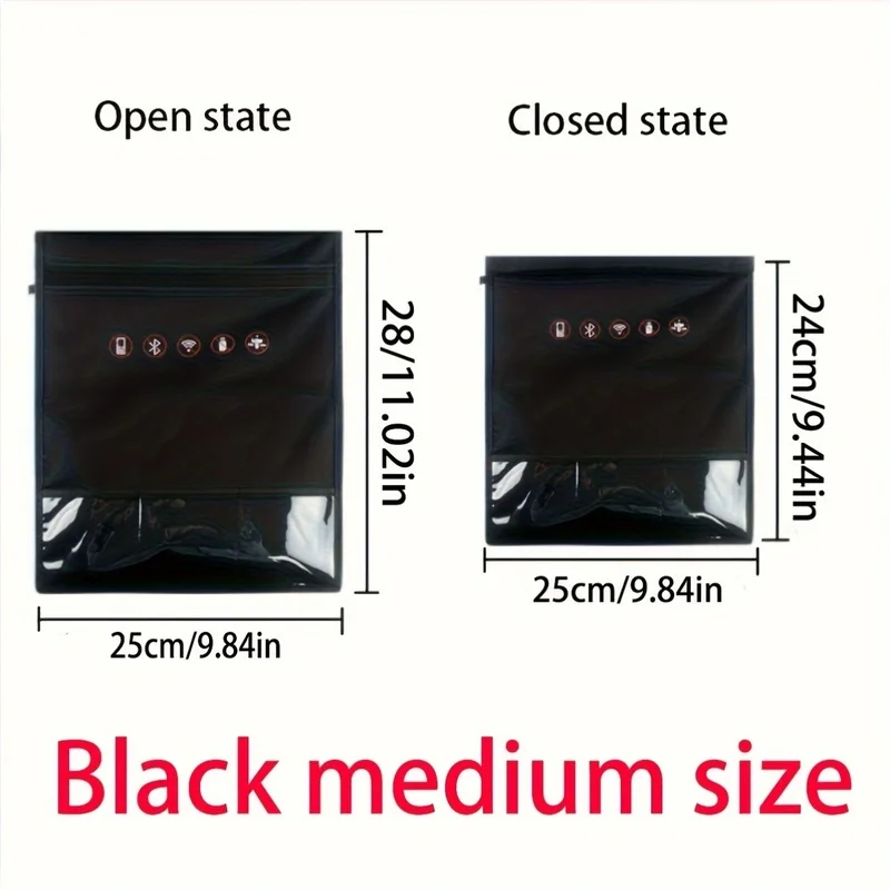 Travel supplies, signal shielding bags, car key signal shielding bags thumbnail 7