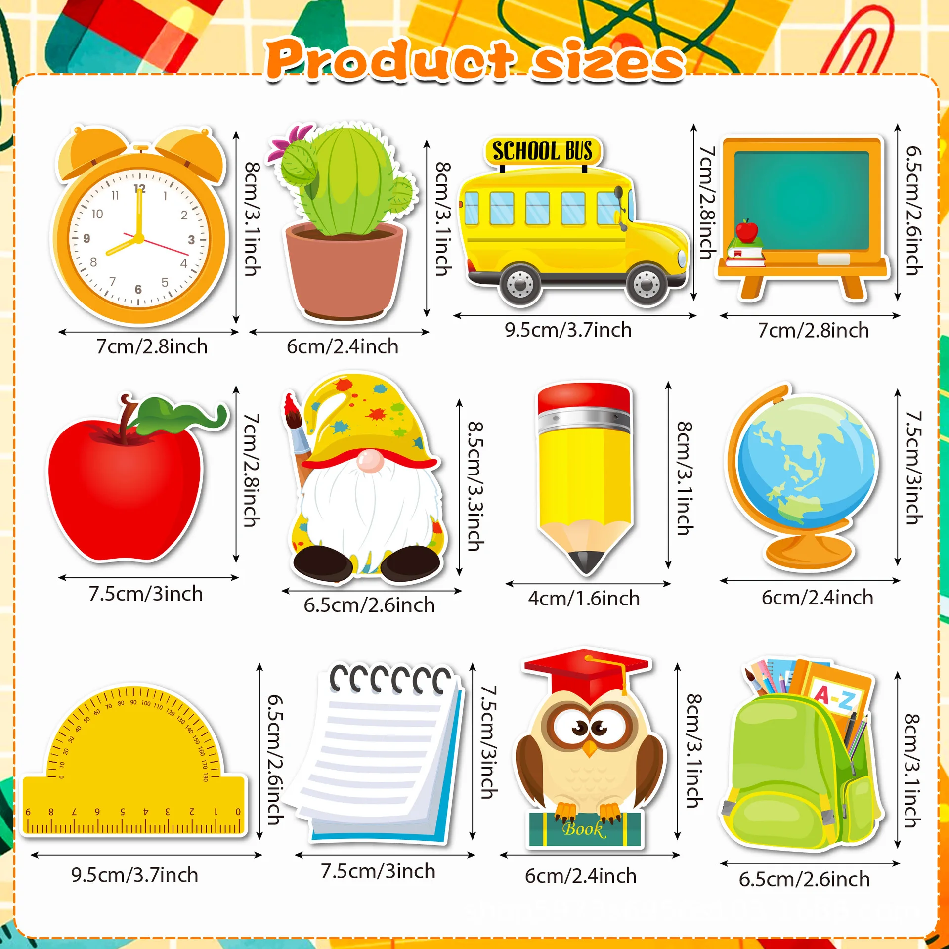 12 Pcs Teacher Notepad Set ,Fun Teacher Sticky Notes, Teacher Appreciation Gift Teacher Supplies Graduation Back to School Gift 2