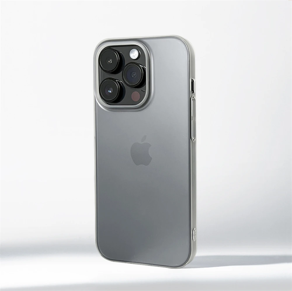 Ultra Thin 0.7 MM Sand Blasted Frosted Matte Hard PC Case - Simple Transparent HD Cover