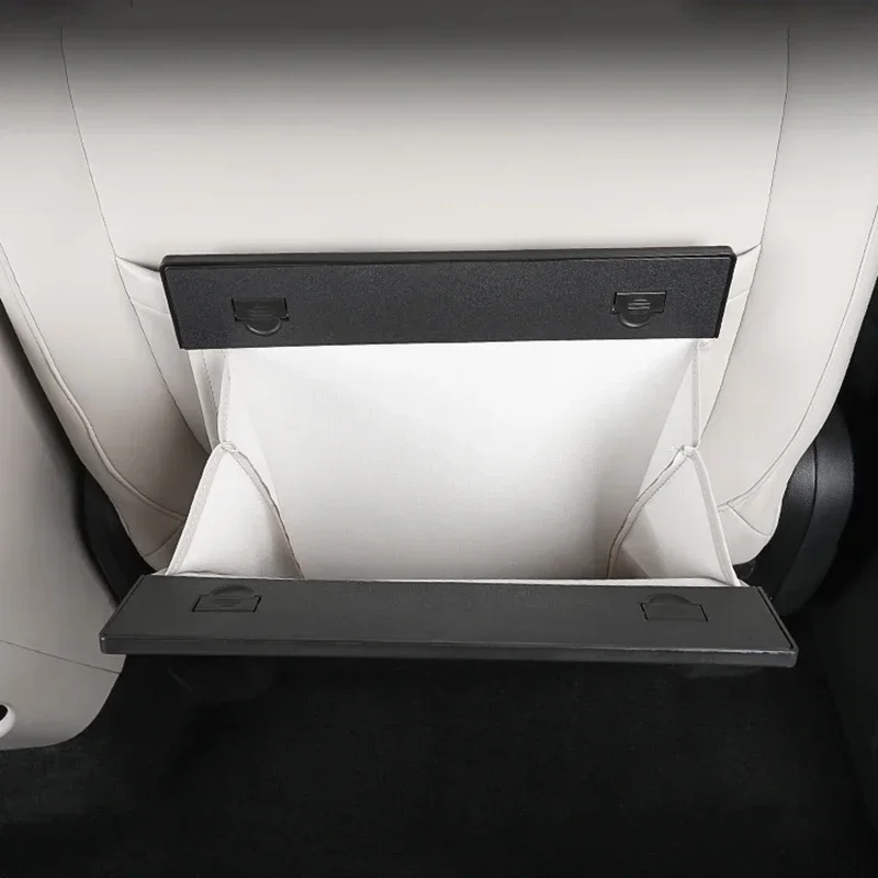 Car Trash Can Collapsible Leak-Proof Storage Bag Backseat with Garbage Bag for Mercedes Smart Elf #1