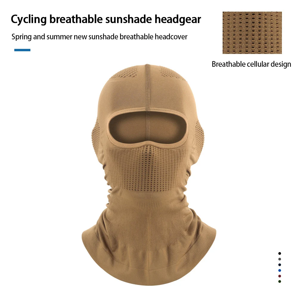 

Всесезонная Спортивная бесшовная накидка на голову для езды на велосипеде на открытом воздухе, мотоциклетная велосипедная Солнцезащитная дышащая маска на шею, подкладка для шлема