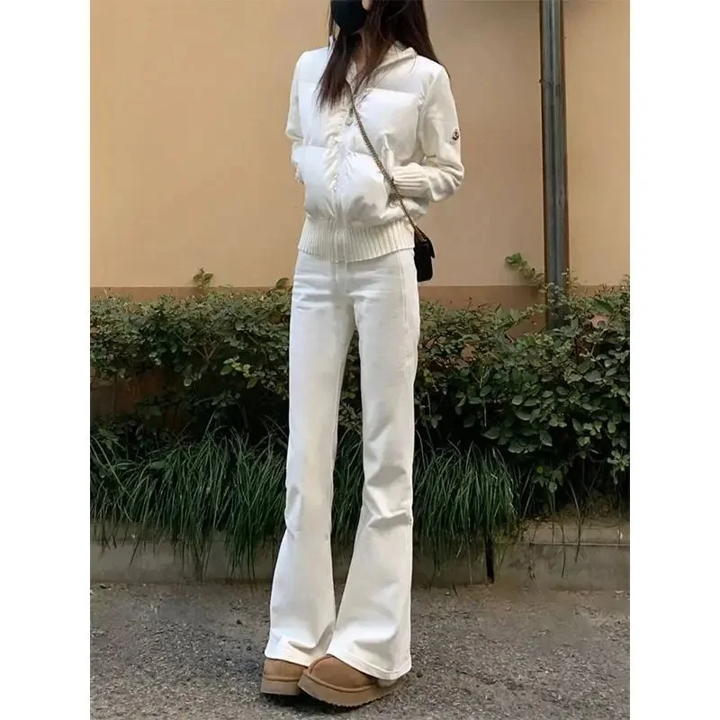 White Pants [high quality slight pull] + belt