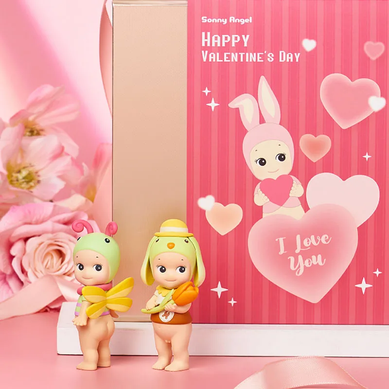 

Sonnyangel Valentine's Day Gift Box Exclusive Set Mystery Box 100% Original Figure Collection Model Desktop Ornaments Doll Toys
