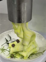 Mvckyi spaghetti noodle ice cream machine automatic ice cream embossing noodle ice cream machine spaghetti gelato making machine 2