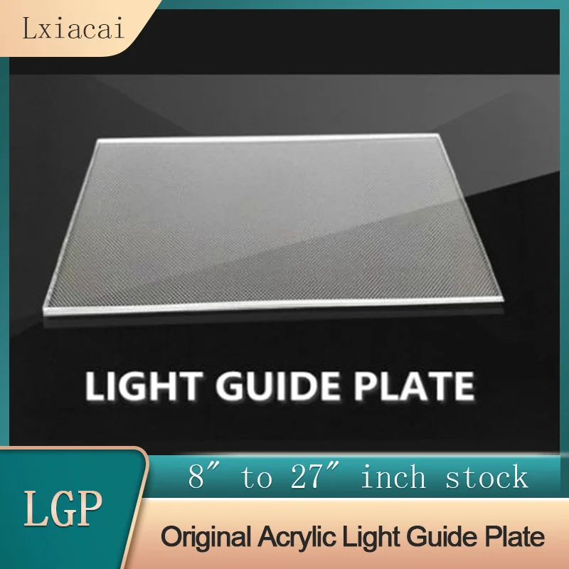 Folha Acrílica Placa Lgp para Laptop Lcd Repair Led Screen Plexiglas Painel Guia de Luz Clear Polymethacrilate Board 1pc