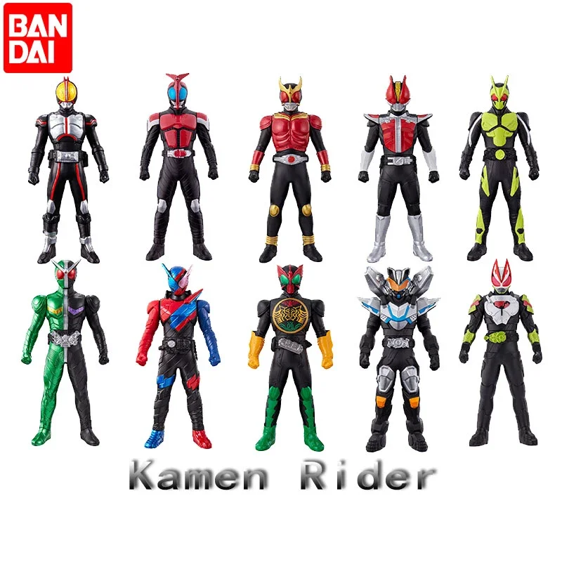 Экшн-фигурка Bandai Kamen Rider 14 см, мягкая резиновая кукла-призрак агито ряки, подарок для украшения комнаты