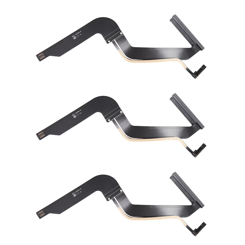 3X Muslimhdd Hard Drive Flex Cable Per Pro 13 Pollici A1278 Hdd Cable Mid 2012 Md101 Md102 Emc 2554