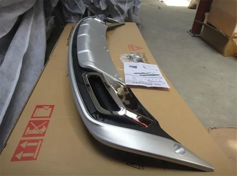 ABS 전면 후면 범퍼 가드 보호대 스키드 플레이트 Kia Sportager Sportage R 2010 2011 2012 2013 2014 2015 2016 자동차 스타일링