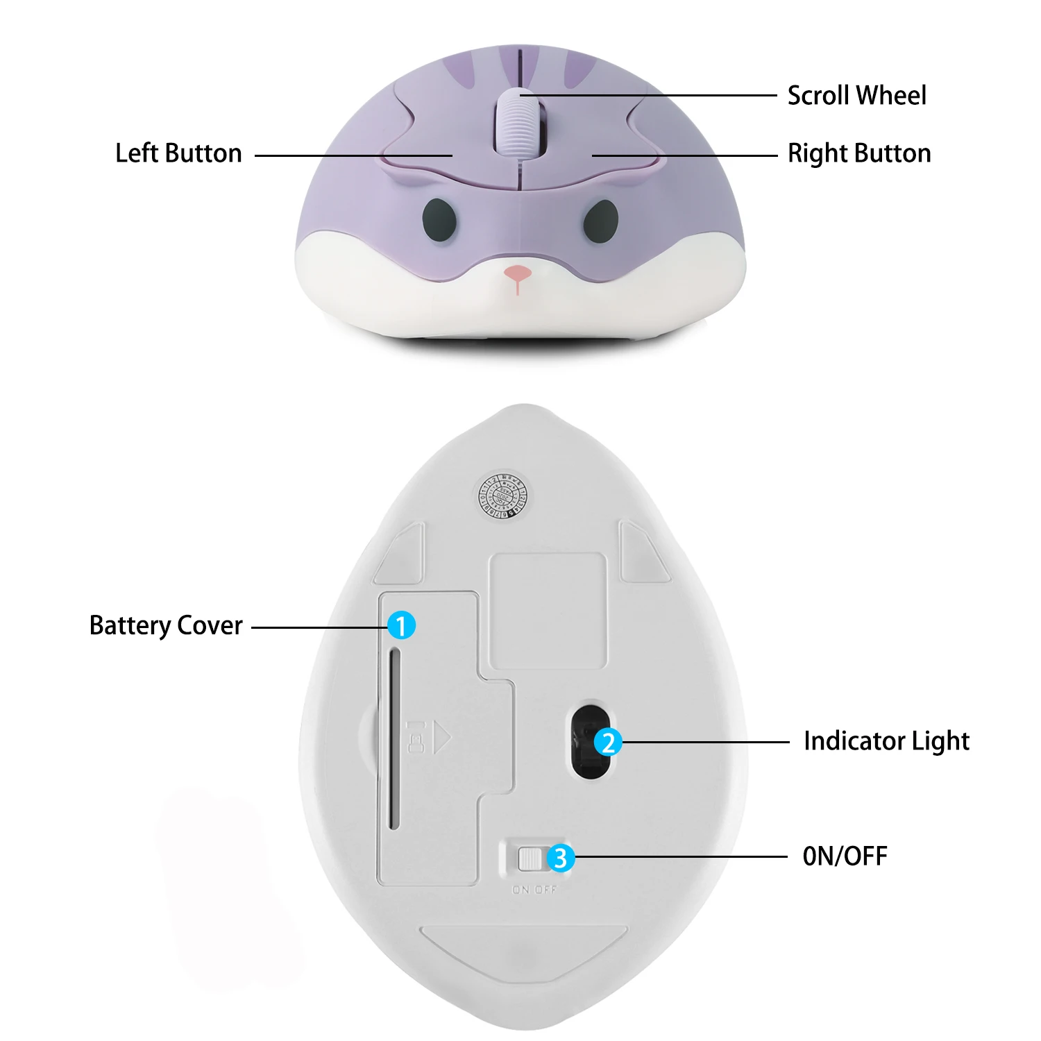 cool computer mouse CHYI Cute 2.4G Wireless Optical Mouse USB Ergonomic Mini Office Mouse Hamster Cartoon Design Gamer Mice For Computer Laptop PCCHYI Cute 2.4G Wireless Mouse USB Receiver Ergonomic Mini Gaming Mouse Hamster Design Gamer Mice For Computer Laptop Macbook PC small computer mouse