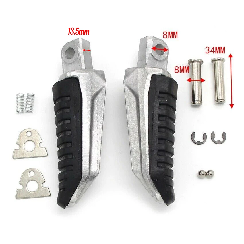 Motorcycle Accessories Motorcycle Footrests Fit For SUZUKI Bandit GSF650 GSF650S 2007-2012 Rear Footrests Foot Pegs GSF1250 GSF1250S 2007-2011 GSF 650 1250