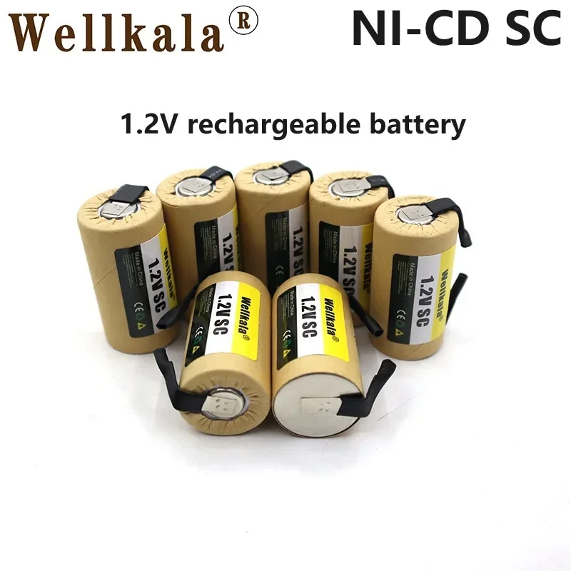 

Aviation Arrival NI-CD SC 1.2V 2800mAh Nickel Cadmium Rechargeable Battery with Solder Lugs for: Sweepers, Vacuum Players,Etc