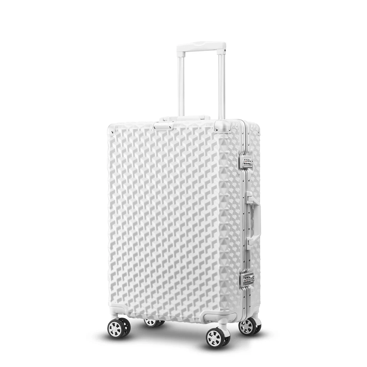 thumbnail image 1 of Equipaje con marco de aluminio de 20 pulgadas para embarque, equipaje de moda para hombres y mujeres, maleta de viaje de gran capacidad de 28 pulgadas, 1 of 4