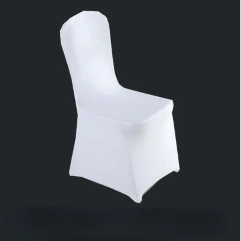DD100pcsStretchPolyesterChairCoverWeddingHotelChaircovers