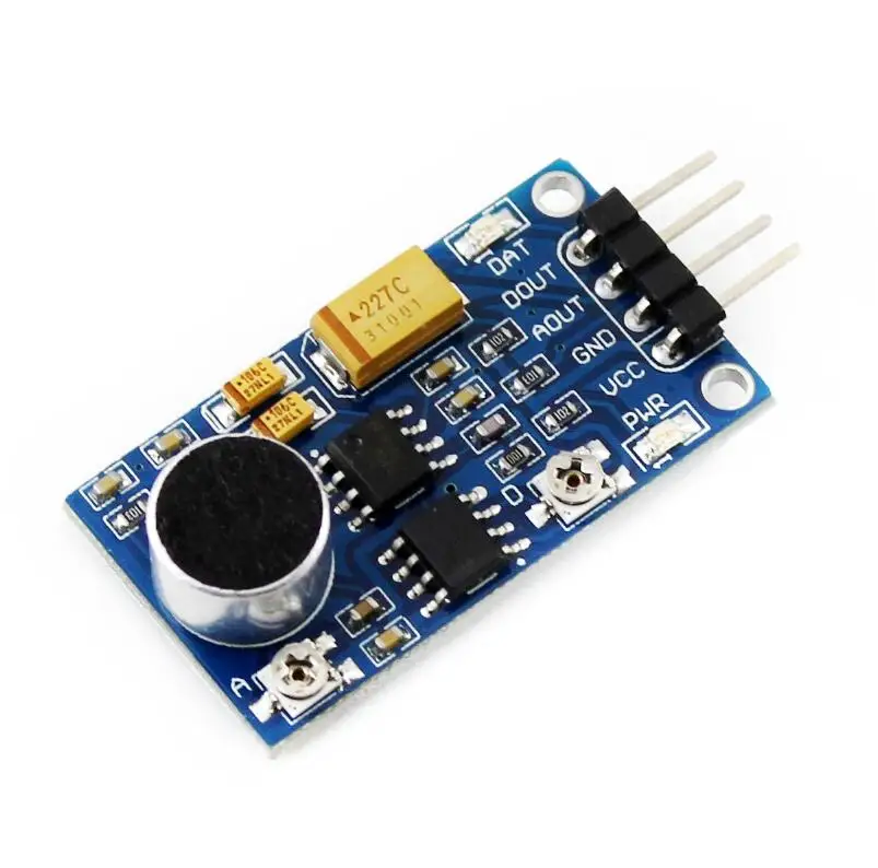 Waveshare Onboard audio power amplifier LM386 Sound Sensor for Sound ...