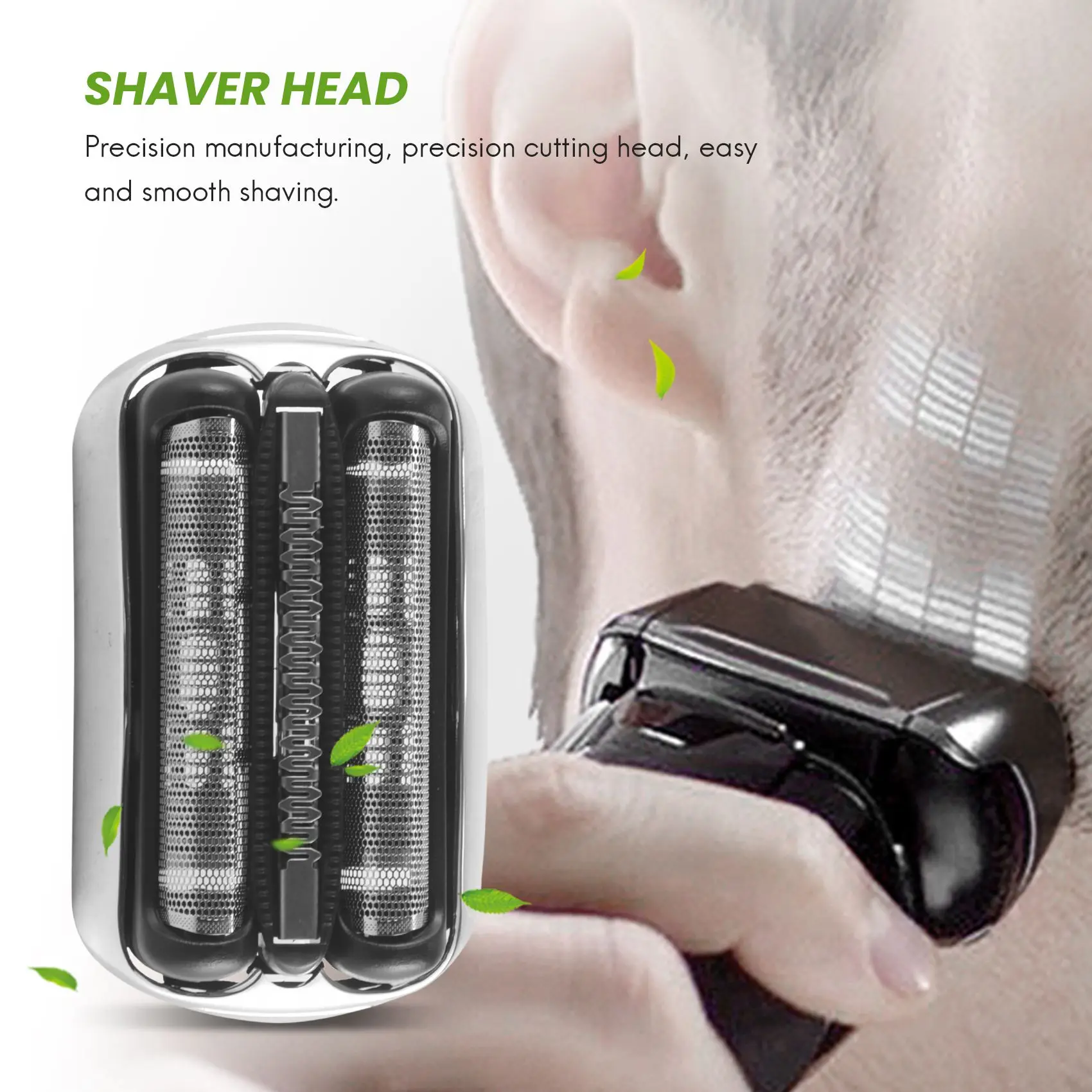 Economical Replacement Shaver Foil&Cutter Set for Braun Series 3 21S 32S 320S-4 330S-4 340S-4 350CC-4 Shaver Head 4