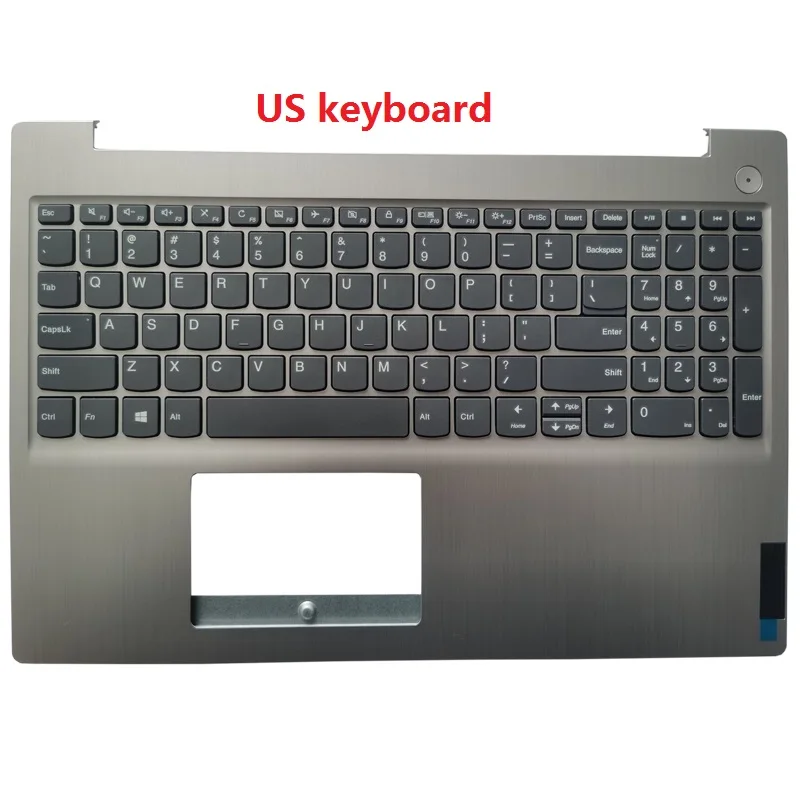 Eua Reino Unido Espanhol sp Brasil br Teclado do Portátil para Lenovo Ideapad 15ada05 315are05 15iml05 15iil05 15igl05 com Encosto de Mãos Superior - Imagem 3