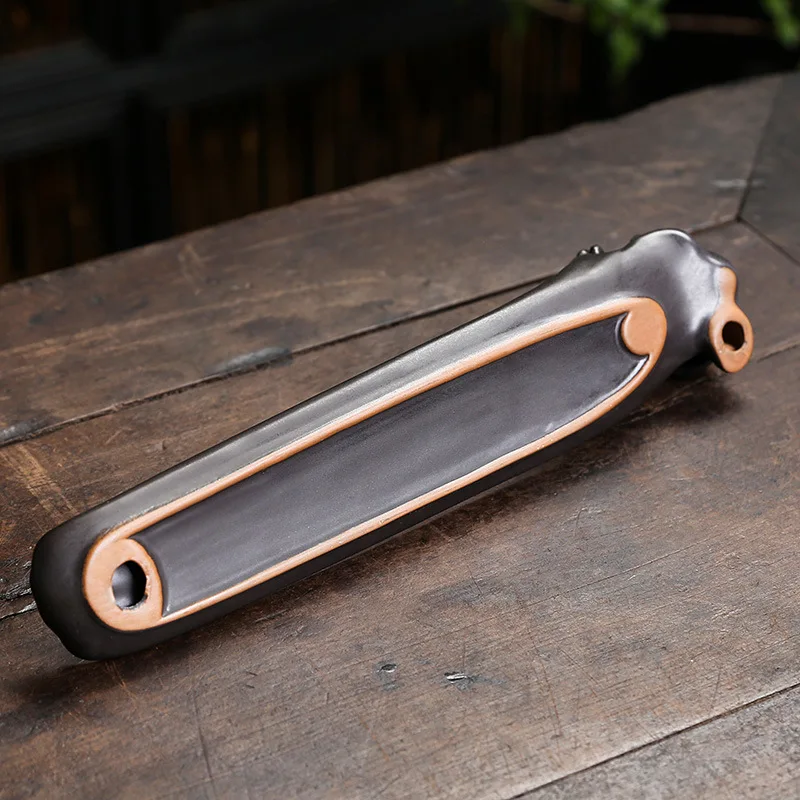 Creative Chinese Dragon Ceramic Aromatherapy Furnace Ancient Chilong Backflow Incense Burner Incense Seat Handicraft Decoration