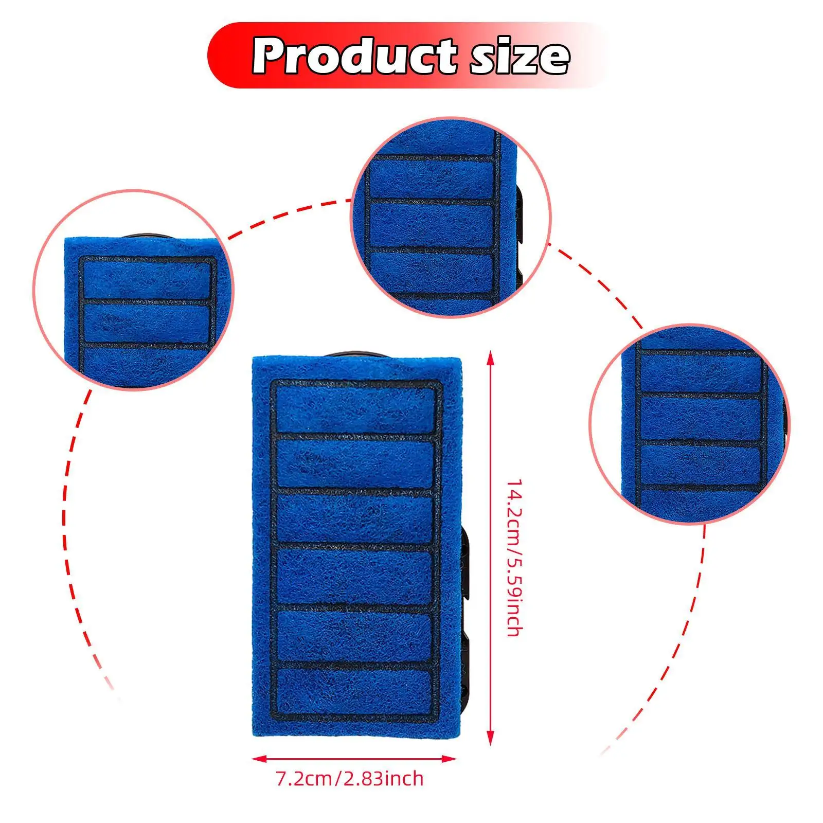 4 Pieces Fish Tank Filter Cartridges High Performance Directly Replace for 5W Reptile Tanks Low Water Filters Turtle Tanks 4 Pieces Fish Tank Filter Cartridges High Performance Directly Replace for 5W Reptile Tanks Low Water Filters Turtle Tanks