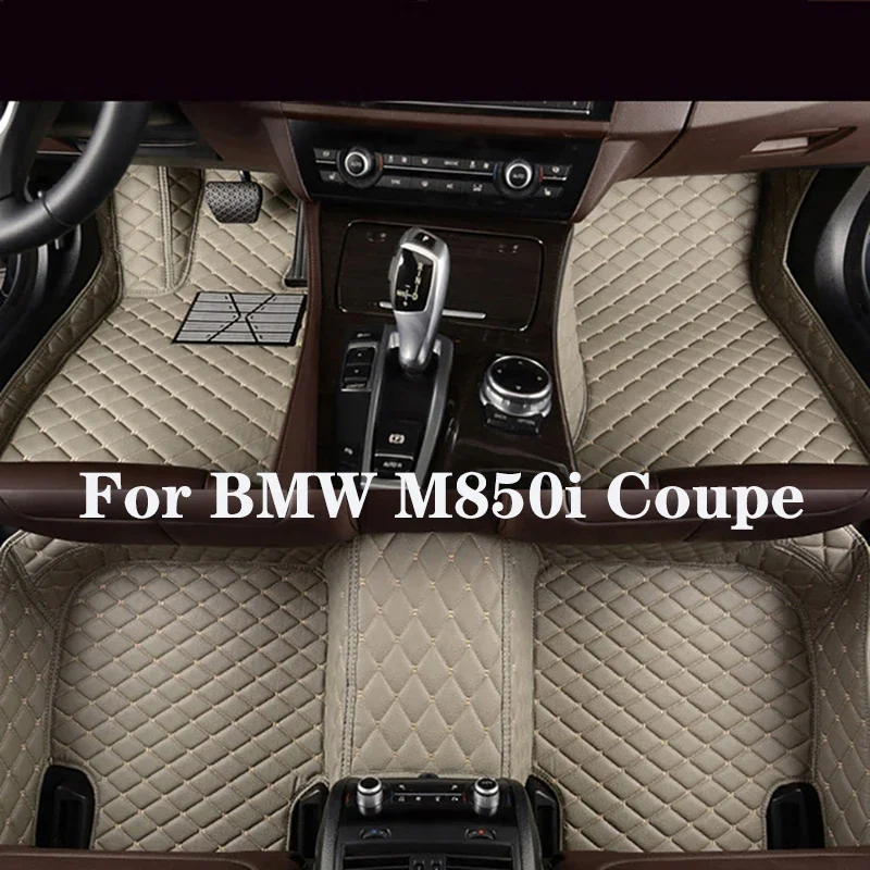 

Кожаный Автомобильный коврик для BMW M850i Coupe 2018-2019 (модельный год)
