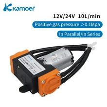 Kamoer – Mini pompe à vide à membrane KVP8 Plus 12/24V, avec moteur à balais cc, utilisée pour le transfert de gaz