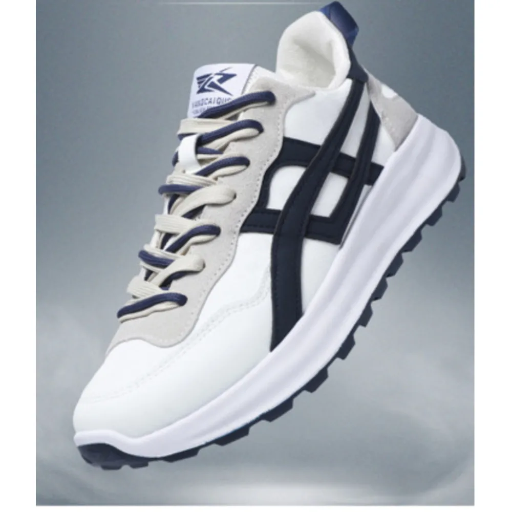 Lente Heren Trend Veelzijdige Casual Sport Dikke Zool Lichtgewicht Schokabsorberende Hardloopmode Papa Schoenen_voghion.com