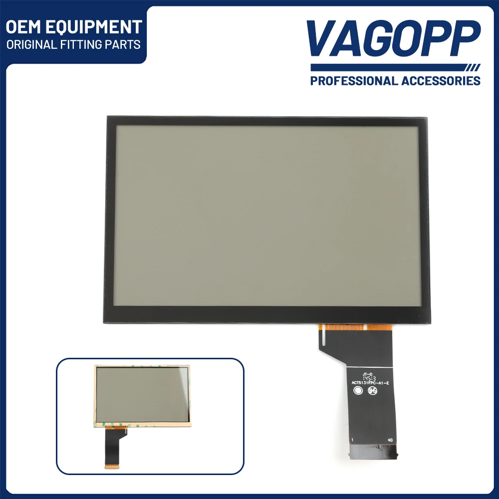 6.5 inch Touch Screen Car Display Monitor for VW MIB 682C/D/E/F/G Radio MIB 200B/H/M/D Navigation Player LCD STD2 PQ NAV Setting car display monitor lcd display car display assembly
