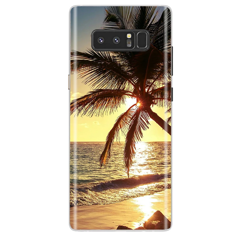 Elegant TPU Silicone Back Case - Shockproof & Slim Design for Samsung Galaxy Note 8