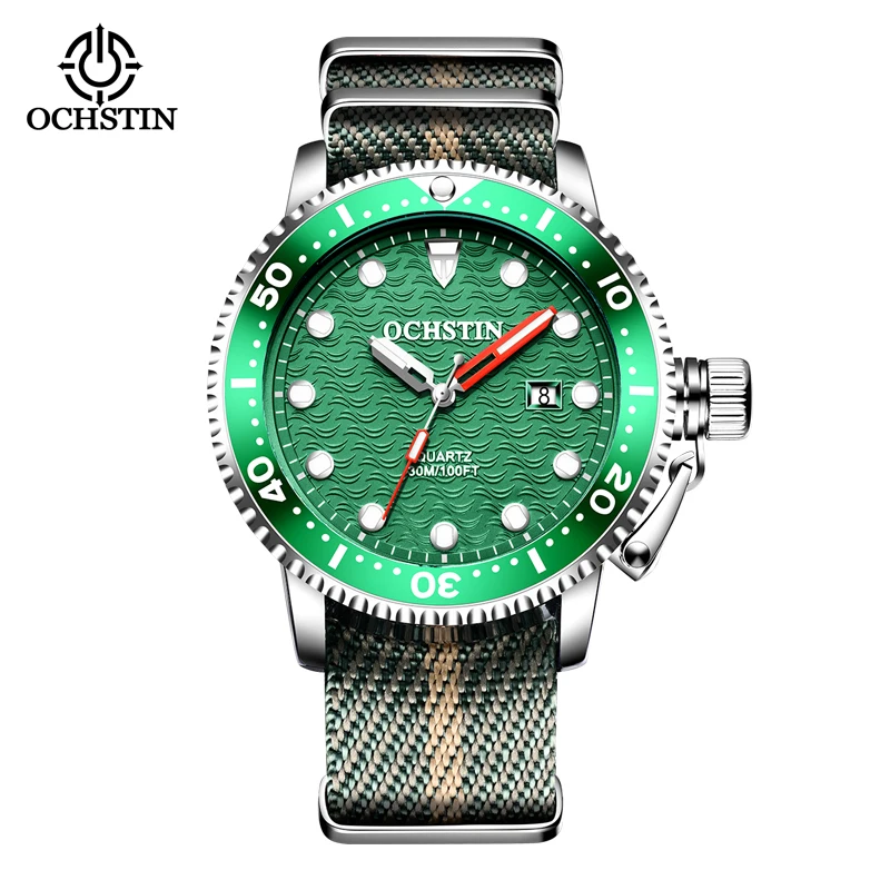 Men's personality business watch waterproof calendar luminous multifunctional business watch multiple color options masculinity