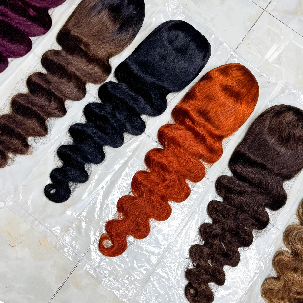 250% Density Body Wave Lace Frontal Human Hair Wigs 13x4 Body Wave Remy Hair Transparent HD Lace Front Wig For Black Women