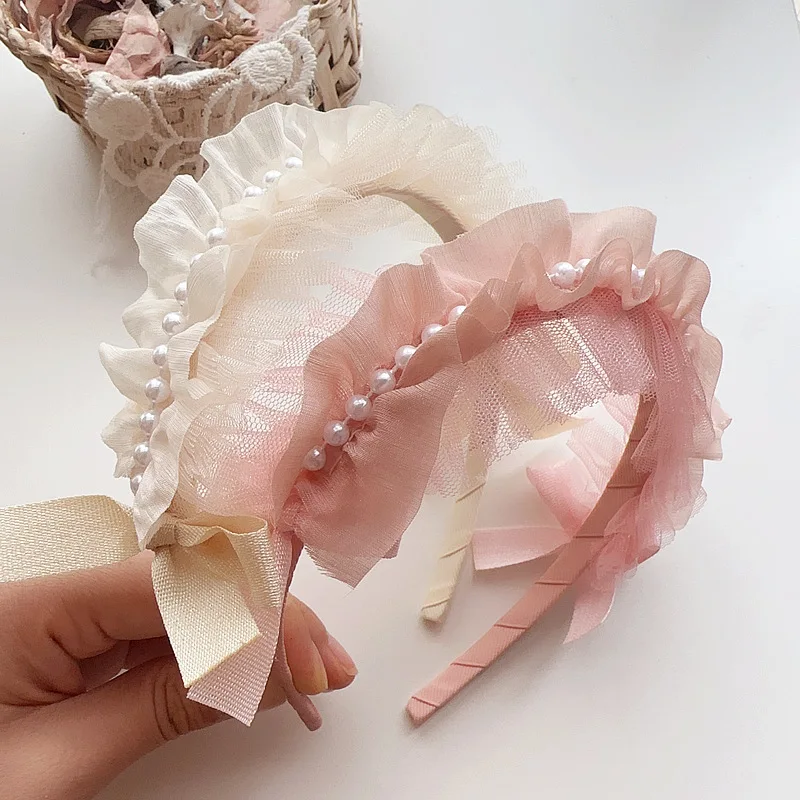 

Fashion New Girls Headband Cute Baby Elastic Hair Band Newborn DIY Jewelry Photographed Photos Children Hair Accessories