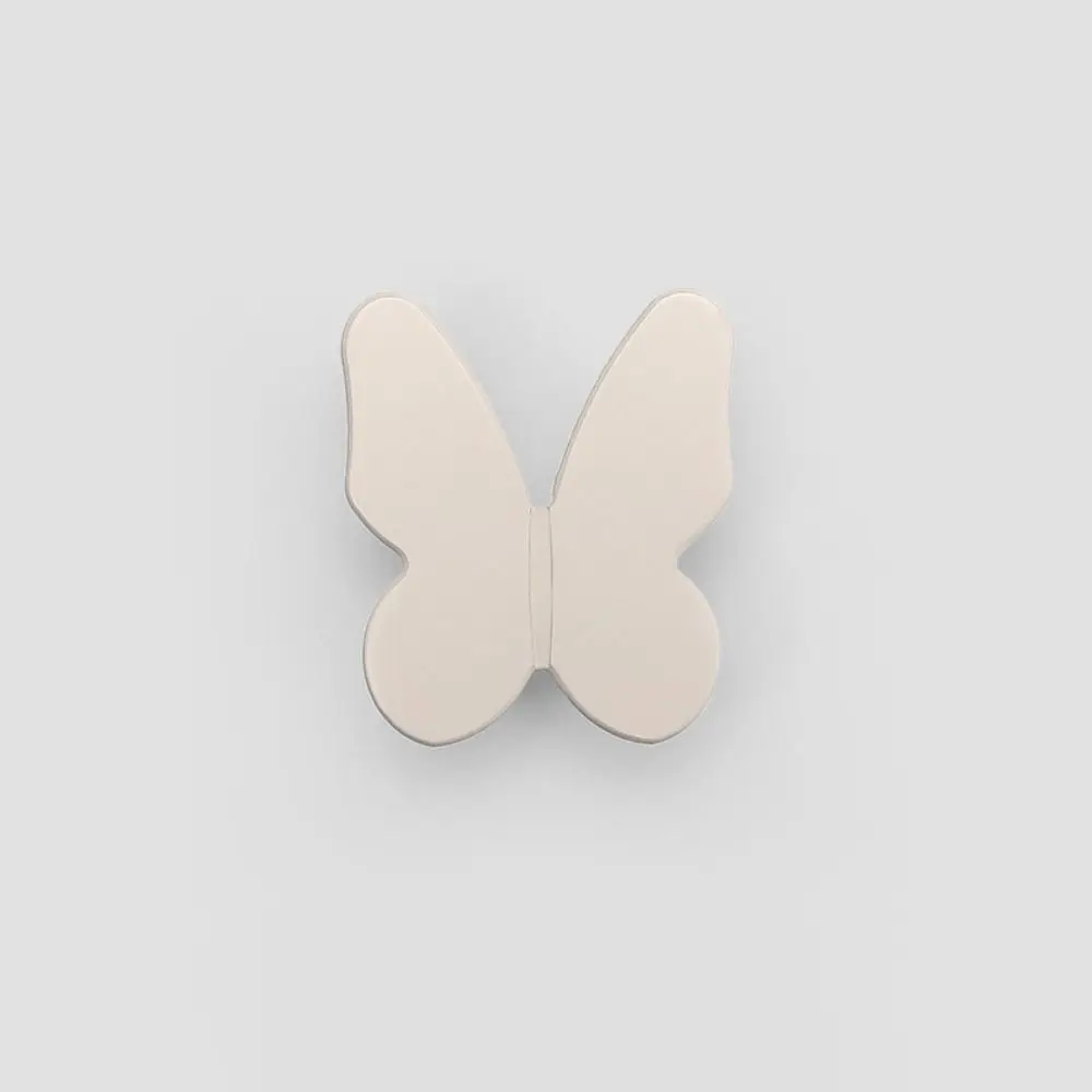Description Picture 6 of itemFurniture Hardware Butterfly Shape Door Pulls Wardrobe Pulls Cabinet Drawer Drawer Knobs Single Hole Zinc Alloy