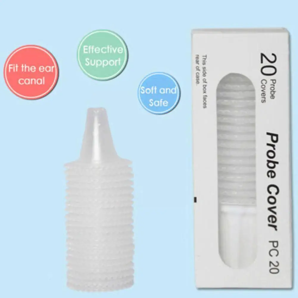 Ear Thermometer Earmuff Ear Thermometer Sleeve Earwax Remover Earwax Tool Ear Electronic Cleaning Baby Su I5c9 2