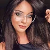Cat Eye Oversize Frame Clear Glasses Myopia Nerd Spectacles  -0.5 -1.0 -2.0 to -6.0, Big Hyperopia +0.5 to +6.0 2
