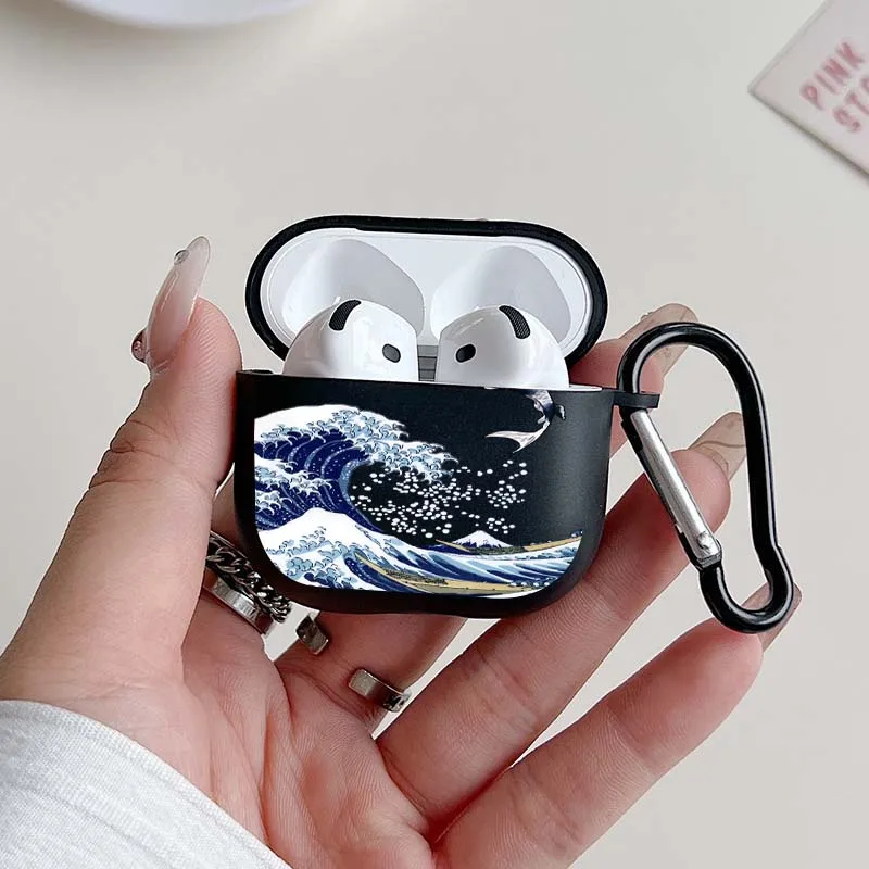 Wireless Headset Protective Case for Airpods with Keychain